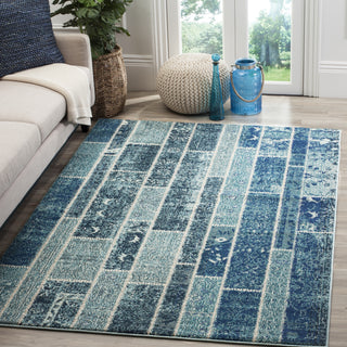 Safavieh Monaco MNC216J Blue/Multi Area Rug  Feature