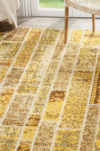 Safavieh Monaco MNC216K Yellow/Multi Area Rug 