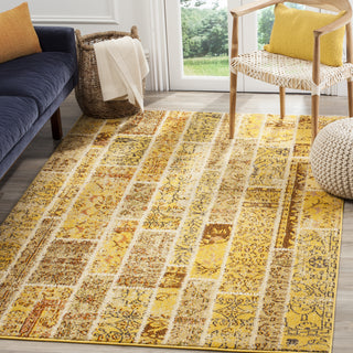 Safavieh Monaco MNC216K Yellow/Multi Area Rug  Feature