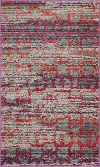 Safavieh Monaco MNC217G Grey/Multi Area Rug 