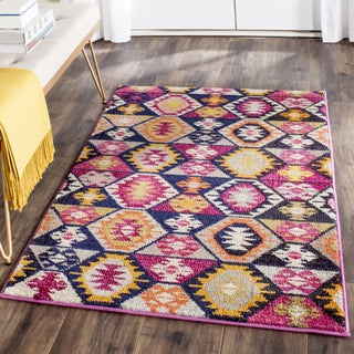 Safavieh Monaco MNC218F Multi Area Rug  Feature