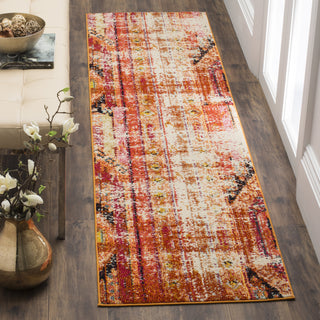 Safavieh Monaco MNC222H Orange/Multi Area Rug 