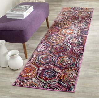 Safavieh Monaco MNC224D Pink/Multi Area Rug 