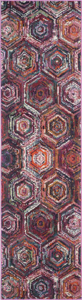 Safavieh Monaco MNC224D Pink/Multi Area Rug 