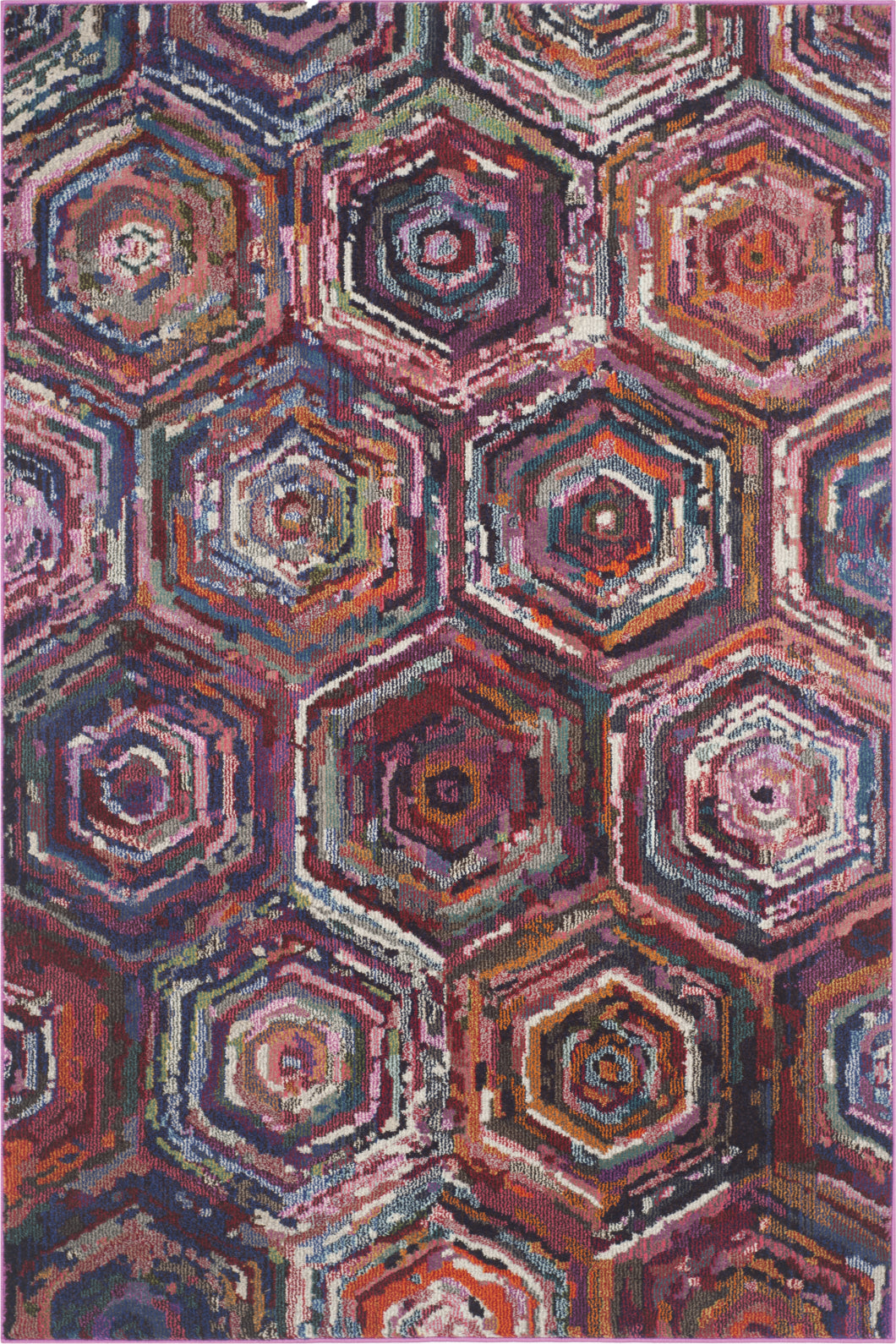 Safavieh Monaco MNC224D Pink/Multi Area Rug main image