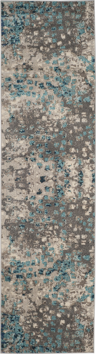 Safavieh Monaco MNC225E Grey/Light Blue Area Rug 