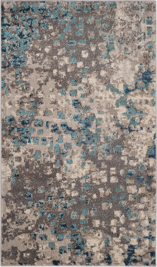 Safavieh Monaco MNC225E Grey/Light Blue Area Rug 