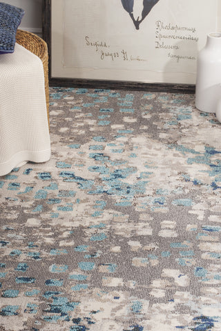 Safavieh Monaco MNC225E Grey/Light Blue Area Rug 