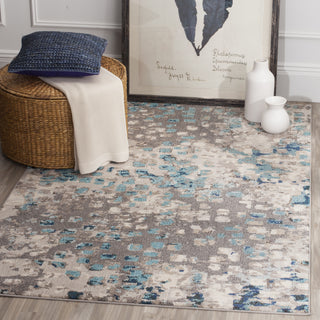 Safavieh Monaco MNC225E Grey/Light Blue Area Rug  Feature