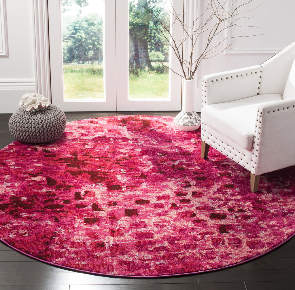 Fuchsia Rugs Safavieh Monaco MNC225F Fuchsia Area Rug – Incredible Rugs and Decor