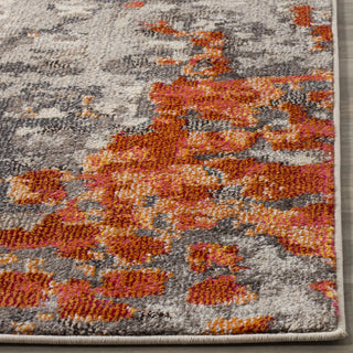 Safavieh Monaco MNC225H Grey/Orange Area Rug 