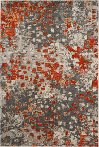 Safavieh Monaco MNC225H Grey/Orange Area Rug main image