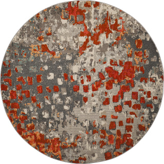 Safavieh Monaco MNC225H Grey/Orange Area Rug 