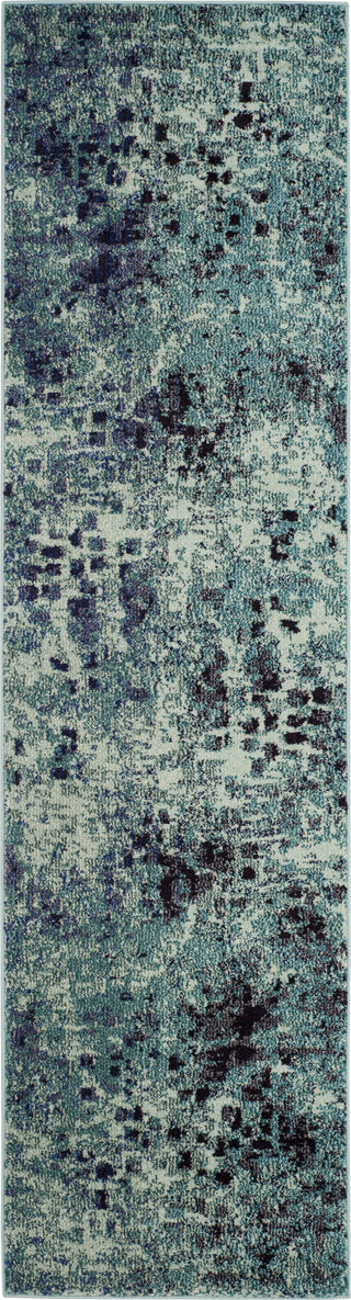 Safavieh Monaco MNC225J Light Blue/Multi Area Rug 