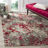 Safavieh Monaco MNC225R Grey/Fuchsia Area Rug  Feature