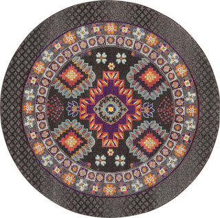 Safavieh Monaco MNC240B Brown/Multi Area Rug 