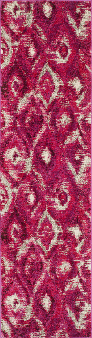 Safavieh Monaco MNC242D Fuchsia/Cream Area Rug 