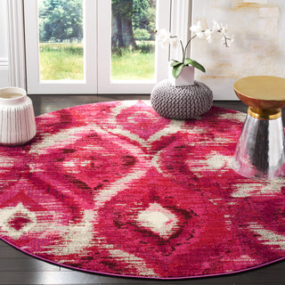 Safavieh Monaco MNC242D Fuchsia/Cream Area Rug  Feature