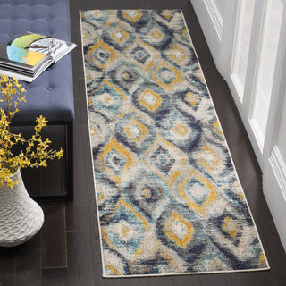 Safavieh Monaco MNC242J Blue/Multi Area Rug 