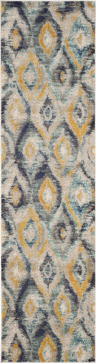 Safavieh Monaco MNC242J Blue/Multi Area Rug 