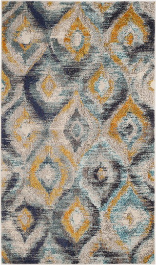 Safavieh Monaco MNC242J Blue/Multi Area Rug 