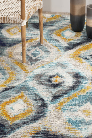 Safavieh Monaco MNC242J Blue/Multi Area Rug 