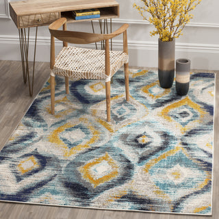 Safavieh Monaco MNC242J Blue/Multi Area Rug  Feature