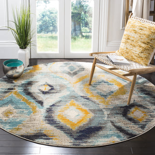 Safavieh Monaco MNC242J Blue/Multi Area Rug 