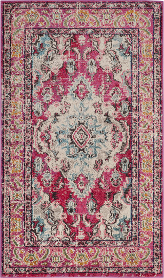 Safavieh Monaco MNC243D Pink/Multi Area Rug 