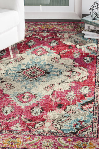 Safavieh Monaco MNC243D Pink/Multi Area Rug 