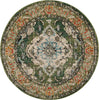 Safavieh Monaco MNC243F Forest Green/Light Blue Area Rug 