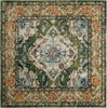 Safavieh Monaco MNC243F Forest Green/Light Blue Area Rug 