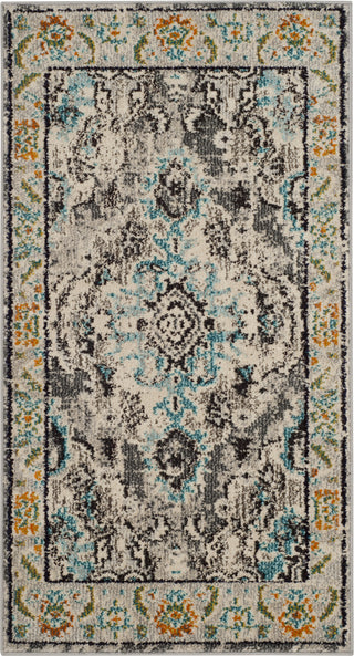 Safavieh Monaco MNC243G Grey/Light Blue Area Rug 