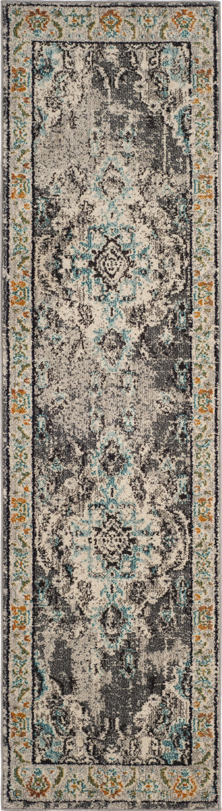 Safavieh Monaco MNC243G Grey/Light Blue Area Rug 