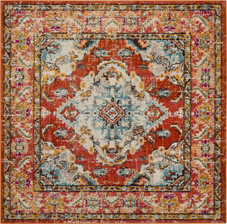 Safavieh Monaco MNC243H Orange/Light Blue Area Rug 