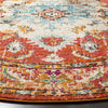 Safavieh Monaco MNC243H Orange/Light Blue Area Rug 