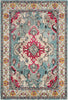 Safavieh Monaco MNC243J Light Blue/Fuchsia Area Rug main image