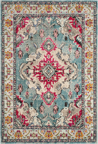 Safavieh Monaco MNC243J Light Blue/Fuchsia Area Rug main image