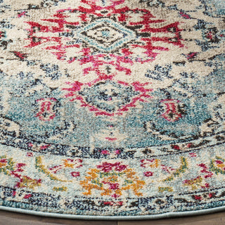 Safavieh Monaco MNC243J Light Blue/Fuchsia Area Rug 