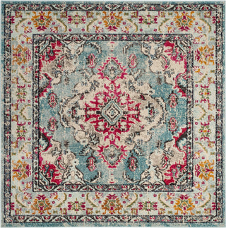 Safavieh Monaco MNC243J Light Blue/Fuchsia Area Rug 