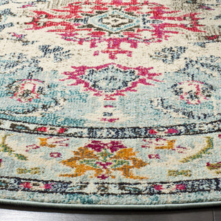 Safavieh Monaco MNC243J Light Blue/Fuchsia Area Rug 