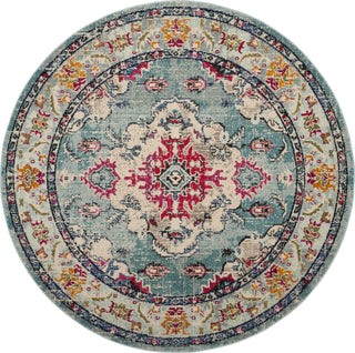 Safavieh Monaco MNC243J Light Blue/Fuchsia Area Rug 