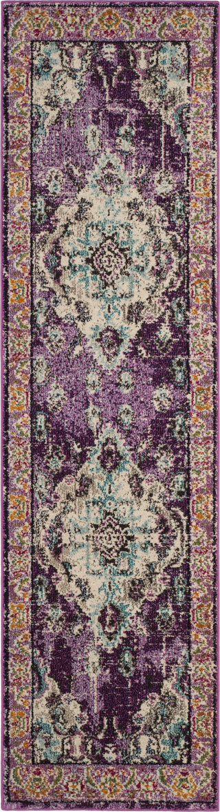 Safavieh Monaco MNC243L Violet/Light Blue Area Rug 