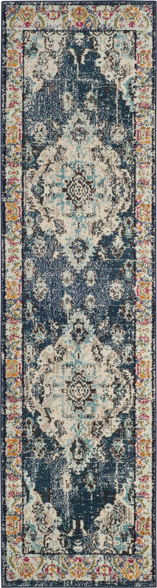 Safavieh Monaco MNC243N Navy/Light Blue Area Rug 