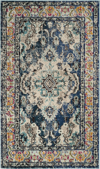 Safavieh Monaco MNC243N Navy/Light Blue Area Rug 