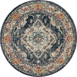 Safavieh Monaco MNC243N Navy/Light Blue Area Rug 