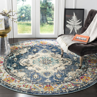 Safavieh Monaco MNC243N Navy/Light Blue Area Rug 