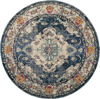 Safavieh Monaco MNC243N Navy/Light Blue Area Rug 