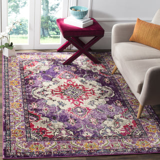 Safavieh Monaco MNC243P Violet/Fuchsia Area Rug  Feature