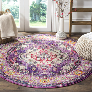 Safavieh Monaco MNC243P Violet/Fuchsia Area Rug 